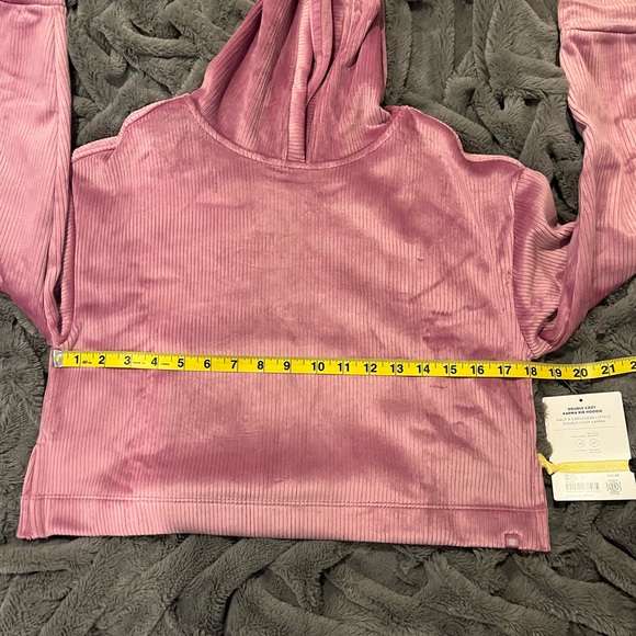 NWT Athleta Girl Kozy Rib Hoodie Size L/(12) - Picture 13 of 15